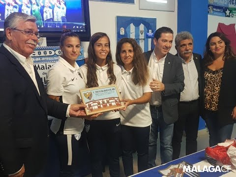 El Málaga Femenino galardonado en Archidona