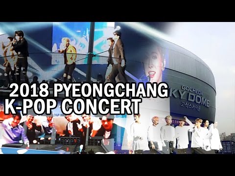 2018 PyeongChang K-POP CONCERT 160908 | Tesstal in Korea