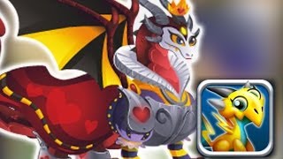 How to get Hearts Queen Dragon 100% Real! Dragon City!