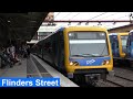Trains At Flinders Street Station Metro Trains Melbourne