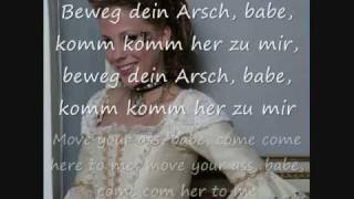 LaFee - Beweg Dein Arsch/Move Your Ass (English translation)