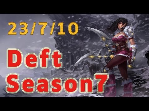 KT Rolster Deft Sivir ADC vs Vayne Patch 7.4