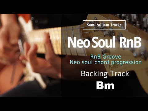 Neo Soul RnB Guitar Backing Track in B minor (remastering)