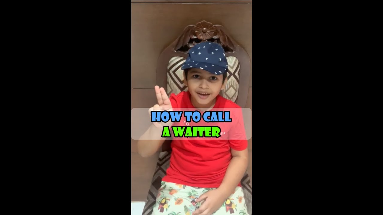 Basic Etiquette by cute kid😍😇 #shorts