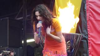 Eliza Doolittle - Waste Of Time - NEW TRACK (2nd Album) - Olympic Torch Relay - Glasgow 08.06.2012