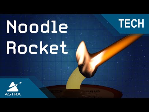 Hybrid Rocket with Pasta!