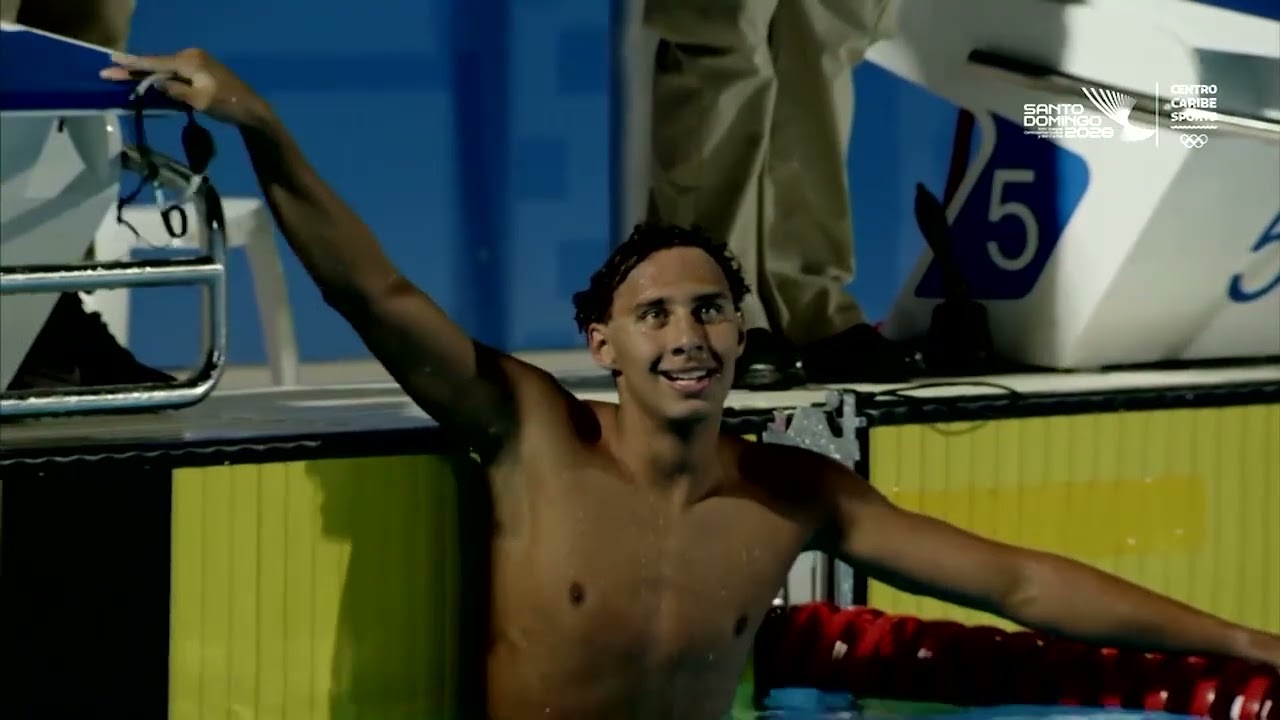 PAULO STREHLKE gana ORO en 1500M LIBRES de NATACIÓN en JUEGOS CENTROAMERICANOS Y DEL CARIBE 2026