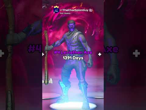 Top 5 Rarest Item Shop Pickaxes #fortnite