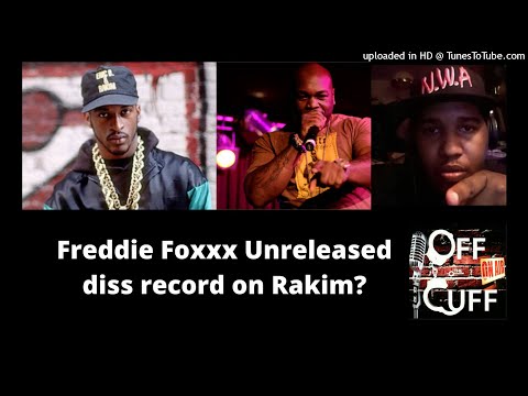 Freddie Foxxx has a Unreleased Rakim Diss Record out there