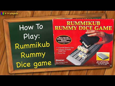 How to play Rummikub Rummy Dice Game