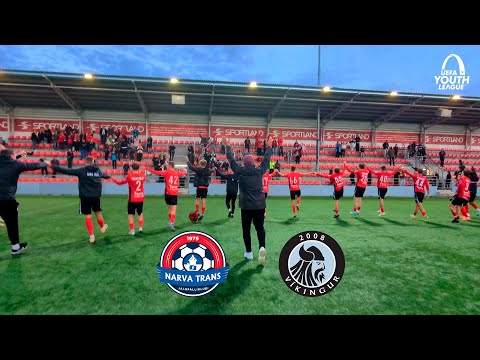 Highlights: UEFA Youth League 2025/26: JK Narva Trans U19 - Víkingur U19