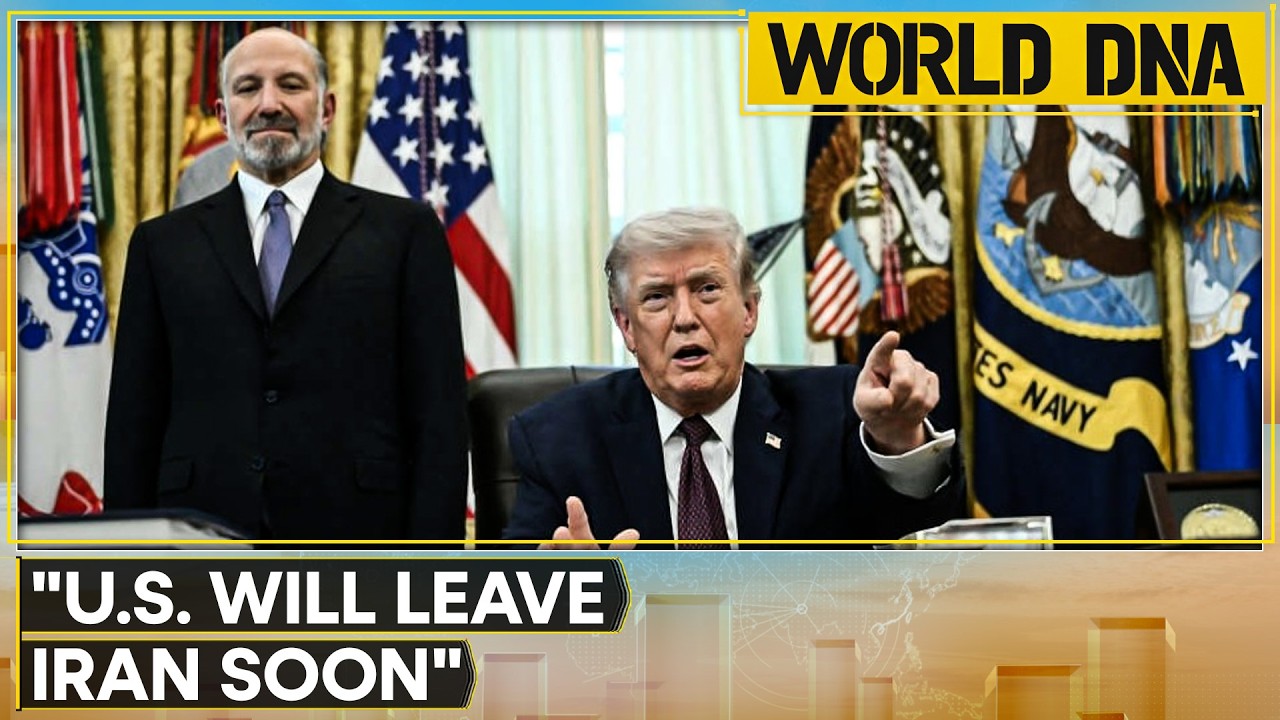 US-Iran War: Trump Says US Will Leave Iran Soon | Israel-US At War With Iran | World DNA LIVE