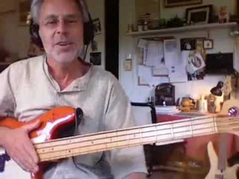 Free Beginner Bass Guitar Lesson Video - Slides
