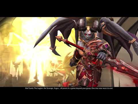World of Warcraft Shadowlands: Dreadlords Free Denathrius Cutscene