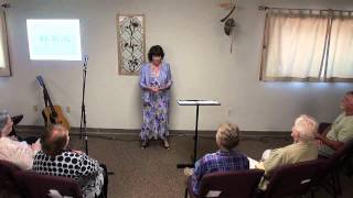 preview picture of video 'Rev. Barbara Jefferys Who We Are Open Door CSL Sylva NC'