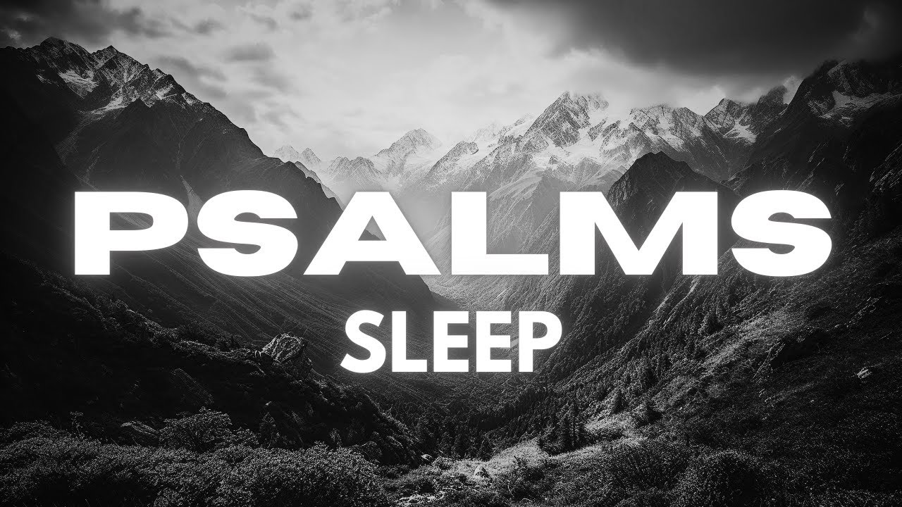 Peaceful Psalm Readings with Gentle Rain Sounds for Deep Sleep & Relaxation
