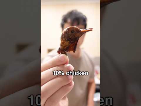 1% Chicken VS 100% Chicken #chicken #friedchicken #letstry #diy #foodchallenge #doesitreallywork