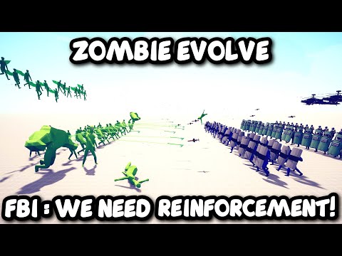 FBI Vs ZOMBIE - World War Z - VERSION 2 - TABS - Totally Accurate Battle Simulator