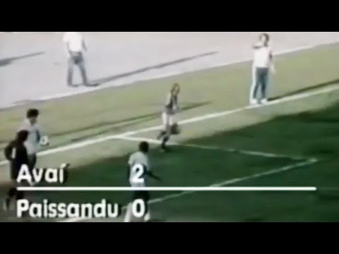 Avaí 2 x 0 Paysandu/SC - Catarinense 1984