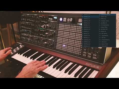 2. MatrixBrute update 2.0 Presets B1-B16