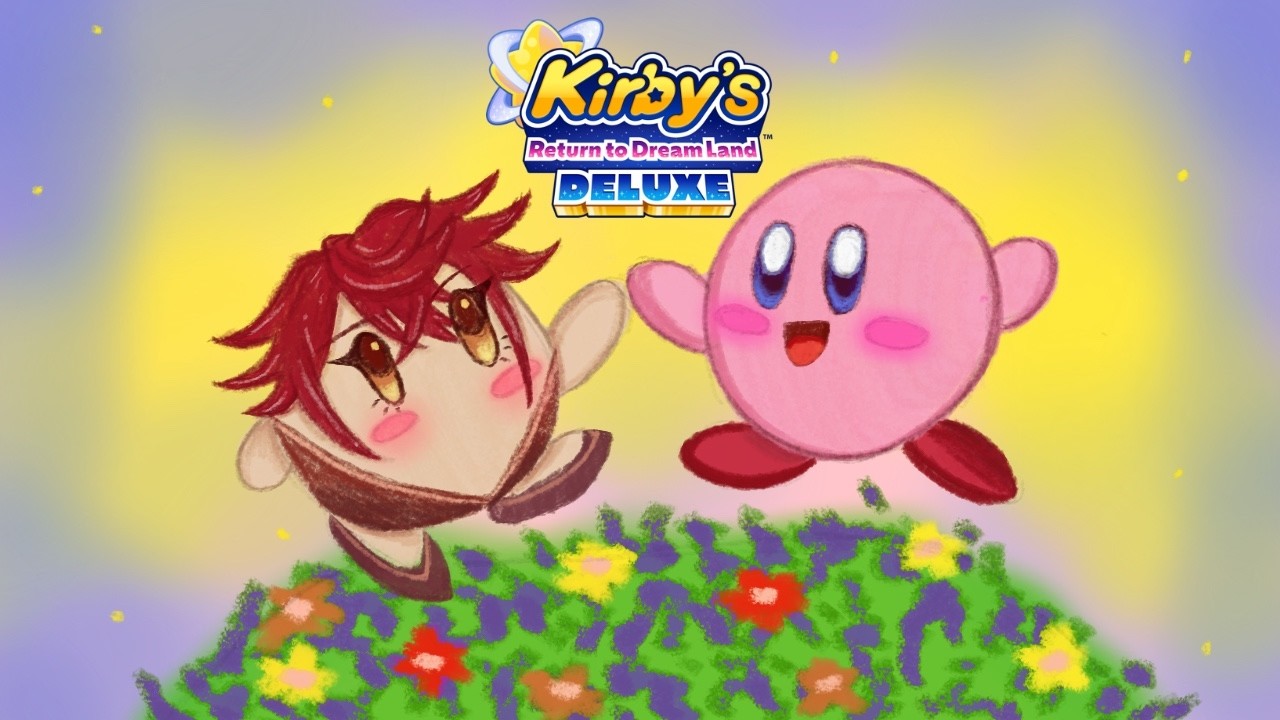 【Kirby's Return to Dream Land Deluxe】what would kirby look like if they swallowed a Cinderbun? 🤔