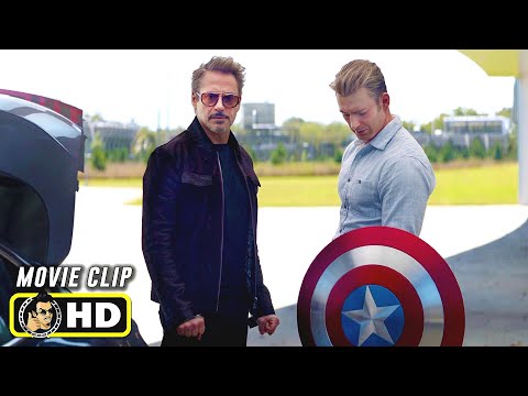 AVENGERS: ENDGAME (2019) Tony Gives Cap His Shield Back [HD] IMAX Clip