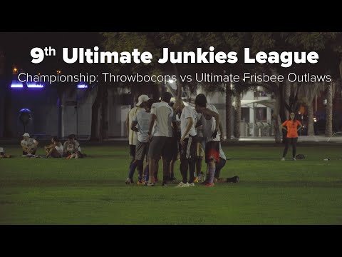 Dubai Ultimate Frisbee | 9th UJ League [Championship] : Throwbocops vs Ultimate Frisbee Outlaws