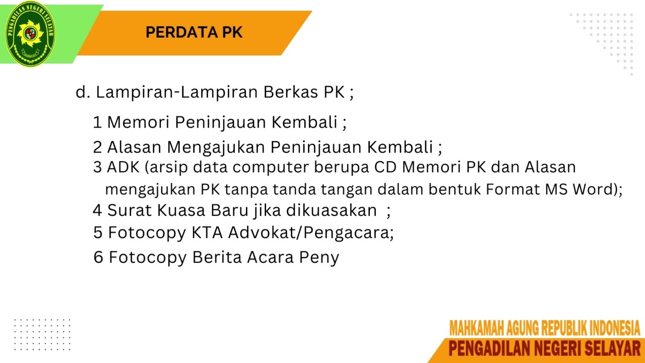 Peninjauan Kembali PK