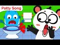 Potty Training Song | Baby Panda Goes to the Potty | Nursery Rhymes and Kids Songs by Little Angel
