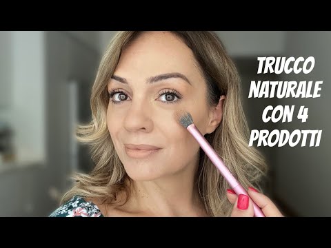 Trucco “non trucco” per un effetto naturale e Antiage, solo con 4 prodotti