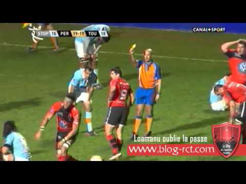 Perpignan - Toulon: Loamanu oublie la passe