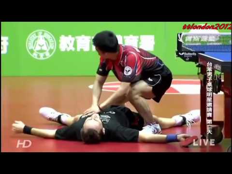 Chuang Chih Yuan vs Jean Michel Saive 2014 Tai Ben Invitational