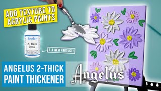 Create 3D Art with Acrylic Paints | All New Paint Thickener