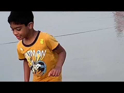 Amay and chikku on the beach