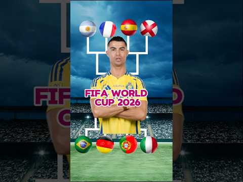 FIFA World Cup 2026 🏆 (Portugal, Argentina, France, Brazil, Spain, England) 🥵🐐🫣