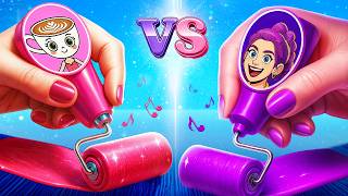 Мы построили удивительные кукольные домики! Балерина Капучина vs K-Pop Охотницы на демонов!