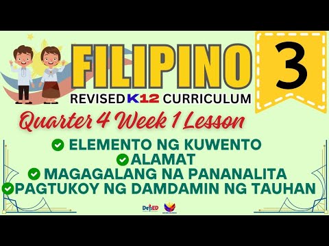 FILIPINO 3 | ELEMENTO NG KUWENTO | WEEK 1 LESSON | QUARTER 4 | REVISED CURRICULUM 