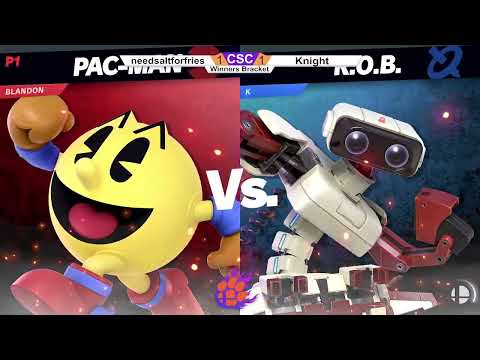 Clocktower Smash 105 - Winners - NeedSaltForFries (Pac-Man) vs. Knight (R.O.B.) - SSBU