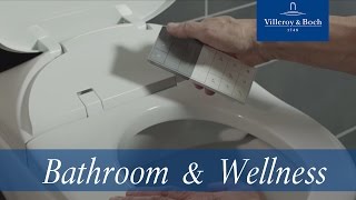 Villeroy & Boch ViClean-I100 - I100 Douche-wc zonder spoelrand, Wit Alpin CeramicPlus