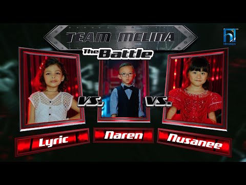 Lyrics Vs Naren Vs Nusanee "Simple Simple Kanchhi Ko" | The Voice Kids Season 4 - 2025
