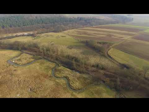 Drohnenflug über die Wiera bei Schwalmstadt/Wiera