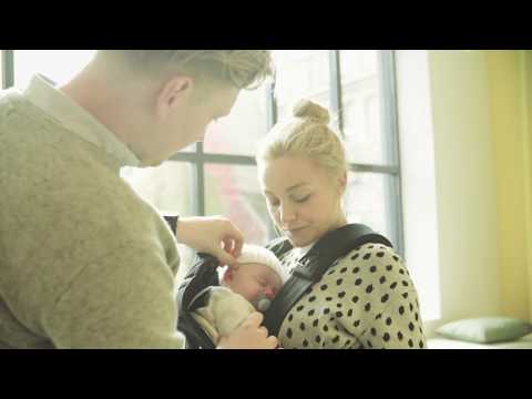 Najell Omni Babytrage - Einstellung der Neugeborenenposition