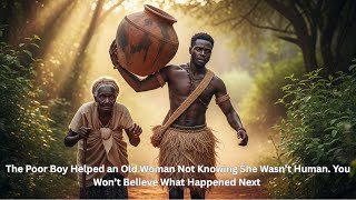 The Poor Boy Helped an Old Woman Not Knowing She Wasn’t Human | A True African Story
