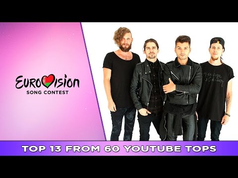ESC 2017 | Eurovision Belarus | Eurofest | Top 13 from 60 YouTube tops