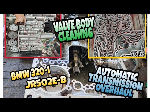 BMW 320i JR502E-B | VALVE BODY CLEANING REPLACE GASKET & CHECK BALLS/ LUTONG NA NG MGA GASKET!