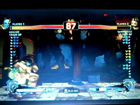 omorold [Vega] vs teriteri0032 [Ibuki] SSF4 Japanese Online Ranked Matches