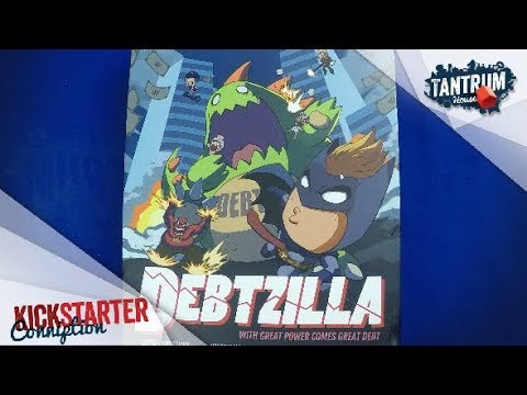 Debtzilla Board Game Preview