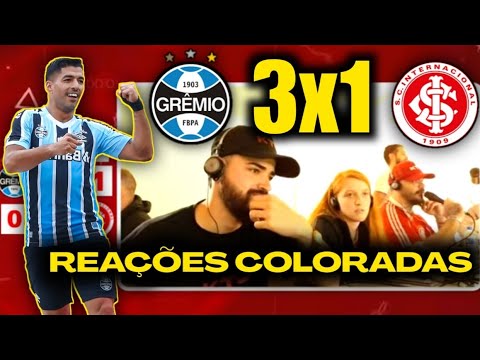 Reactions from Internacional fans | Grêmio 3x1 Internacional [Brazilian Championship Series A 2023]