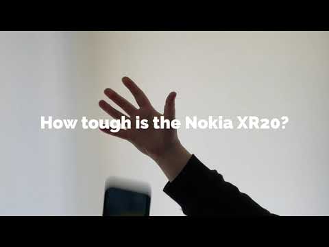 How tough is the Nokia XR20?
