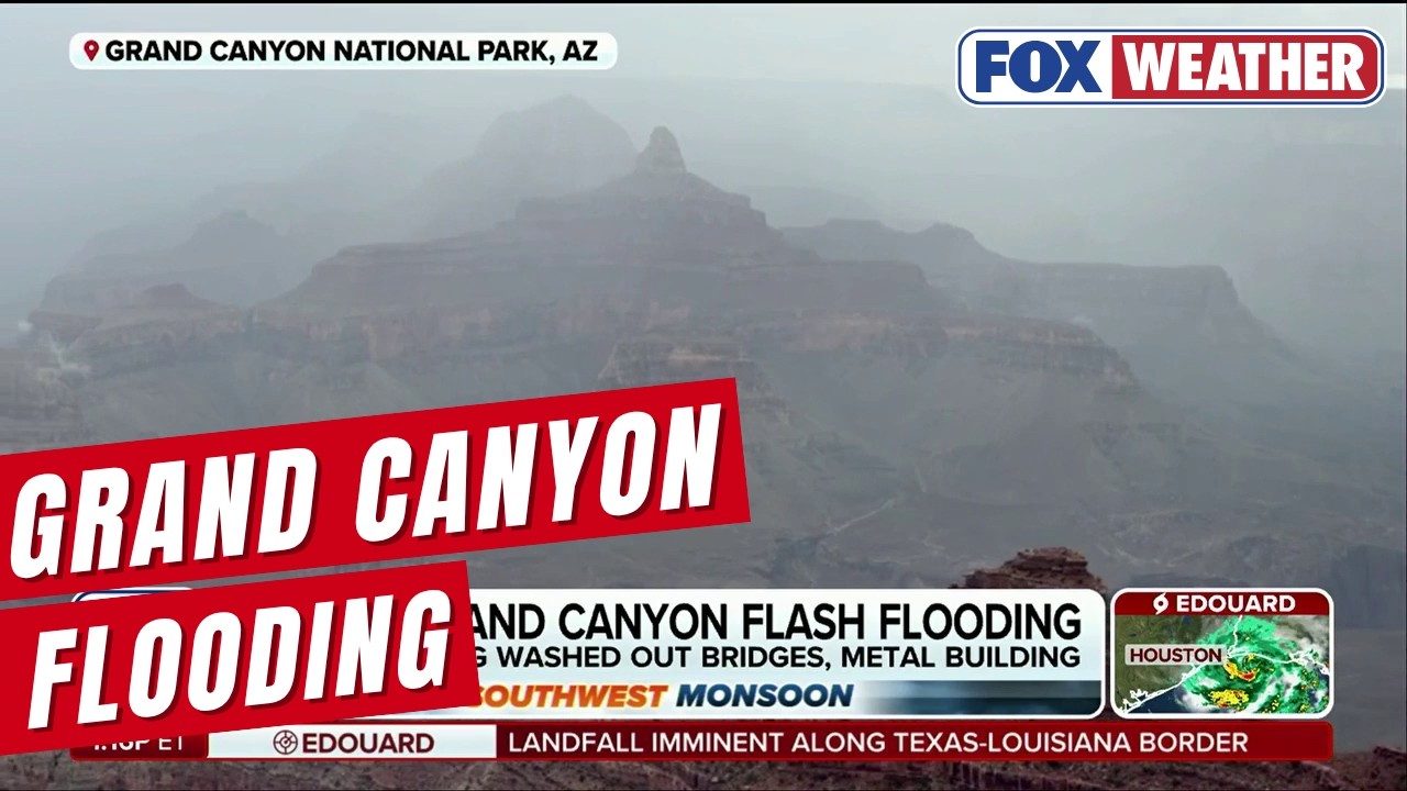 Grand Canyon flash flooding and rescue efforts